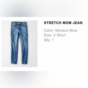 AE Stretch Mom Jeans